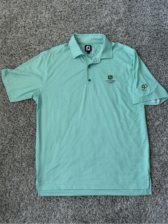 FootJoy Other - FootJoy x John Deere Classic 50th Anniversary Men's Green Golf Polo